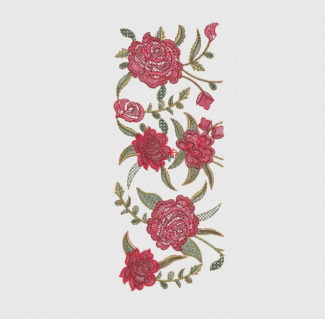 Flower Embroidery Design