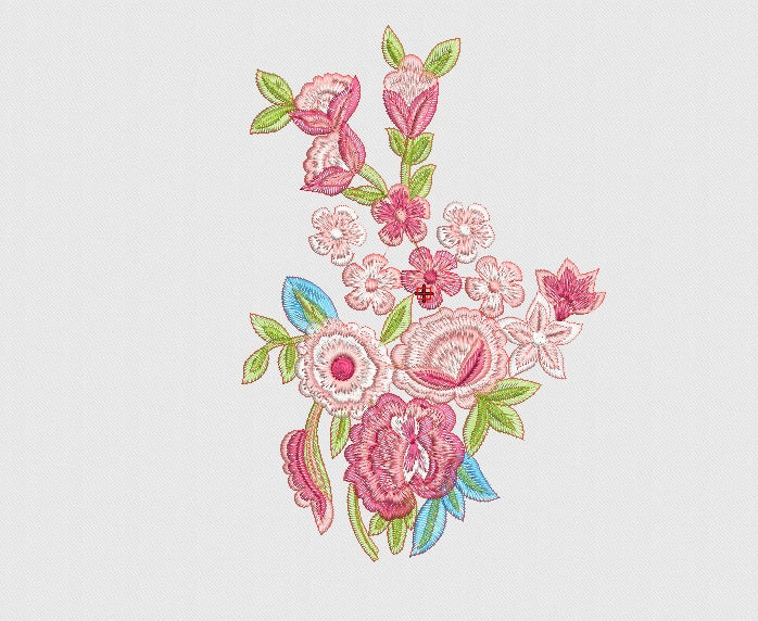 Flower Embroidery Design