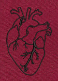 Black Heart Embroidery Design
