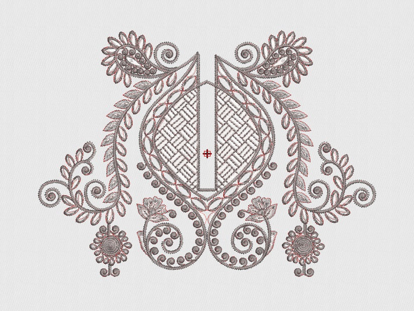 Flower Embroidery Design
