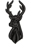 Mountain Deer Embroidery Design