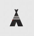 Hut Embroidery Design