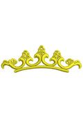 Crown Honesty Embroidery Design