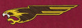 Golden Eagle Embroidery Design