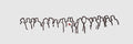 People Embroidery Design