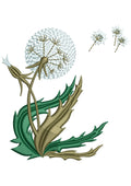Dandelions Embroidery Design