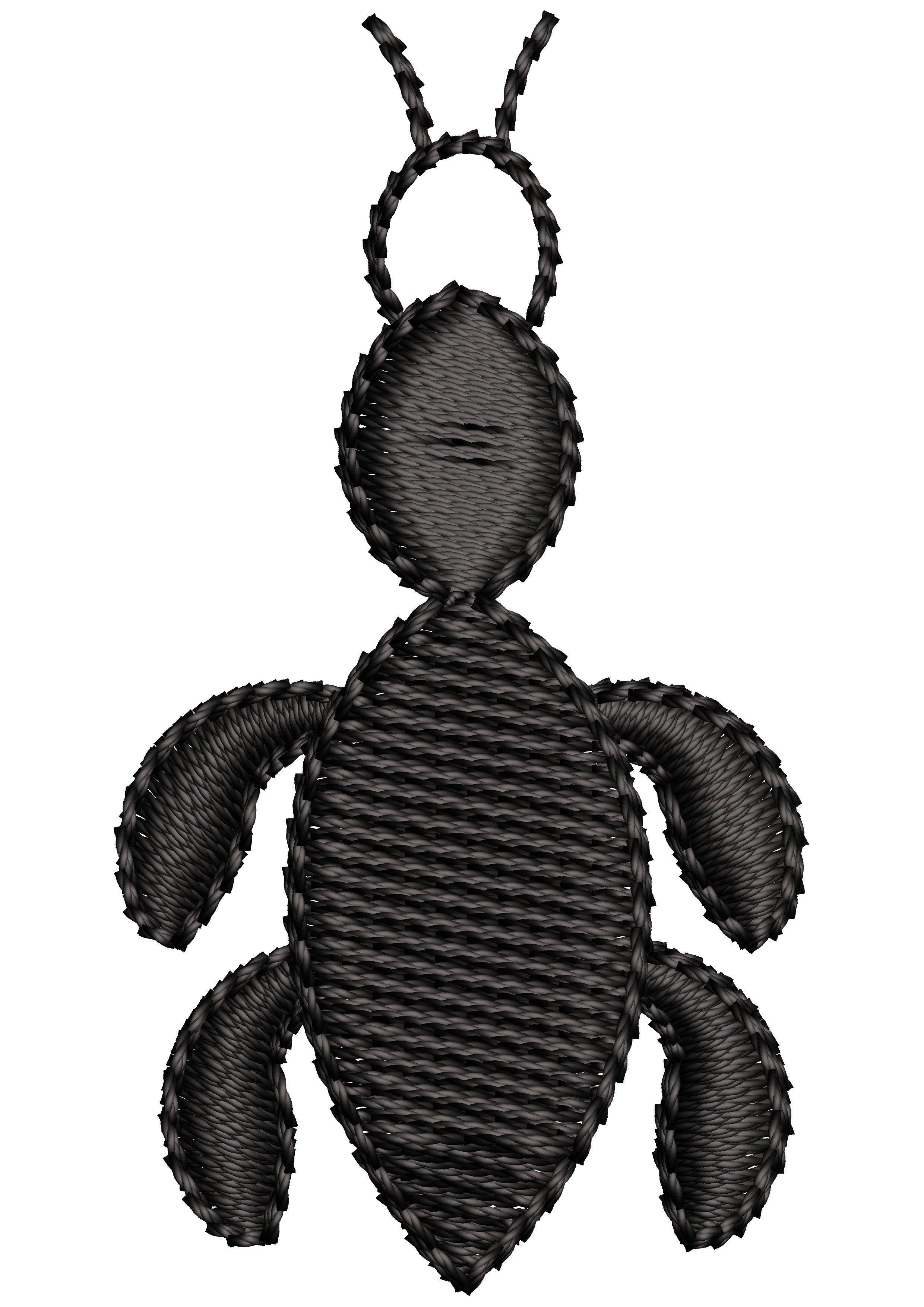 Bug Embroidery Design