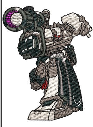 Man Embroidery Design
