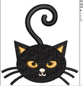 Cat Face Embroidery Design