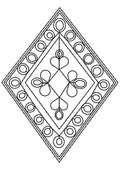 Geometry Stitch Art Embroidery Design