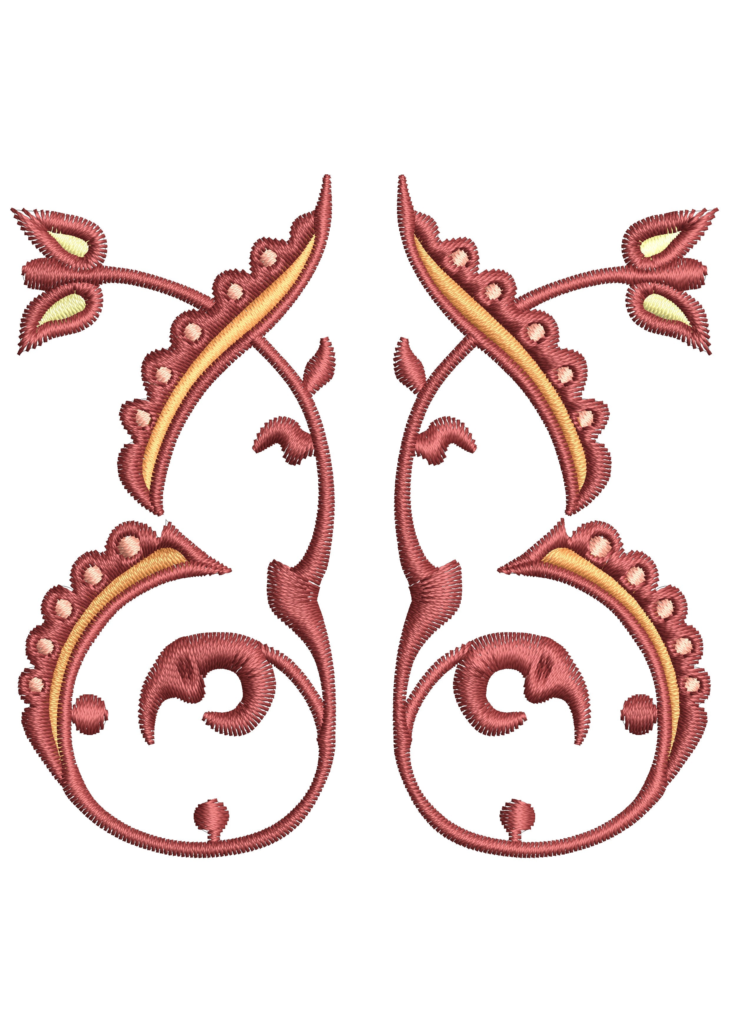Celtic Motif Embroidery Design