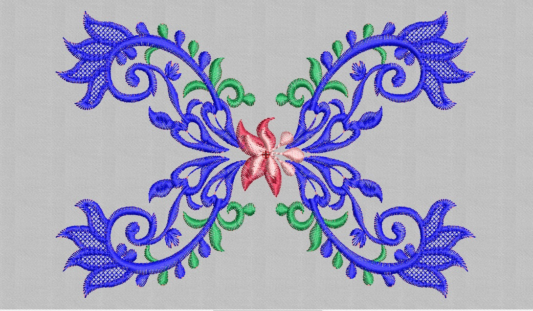 Flower Embroidery Design