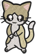 Cat Embroidery Design
