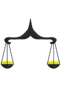 Weighing Embroidery Design