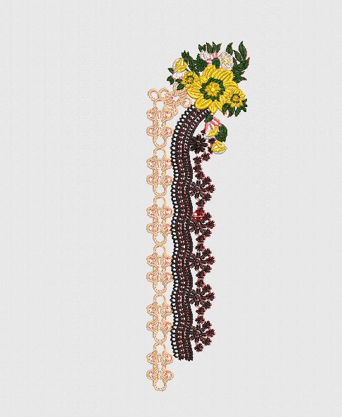 Flower Embroidery Design
