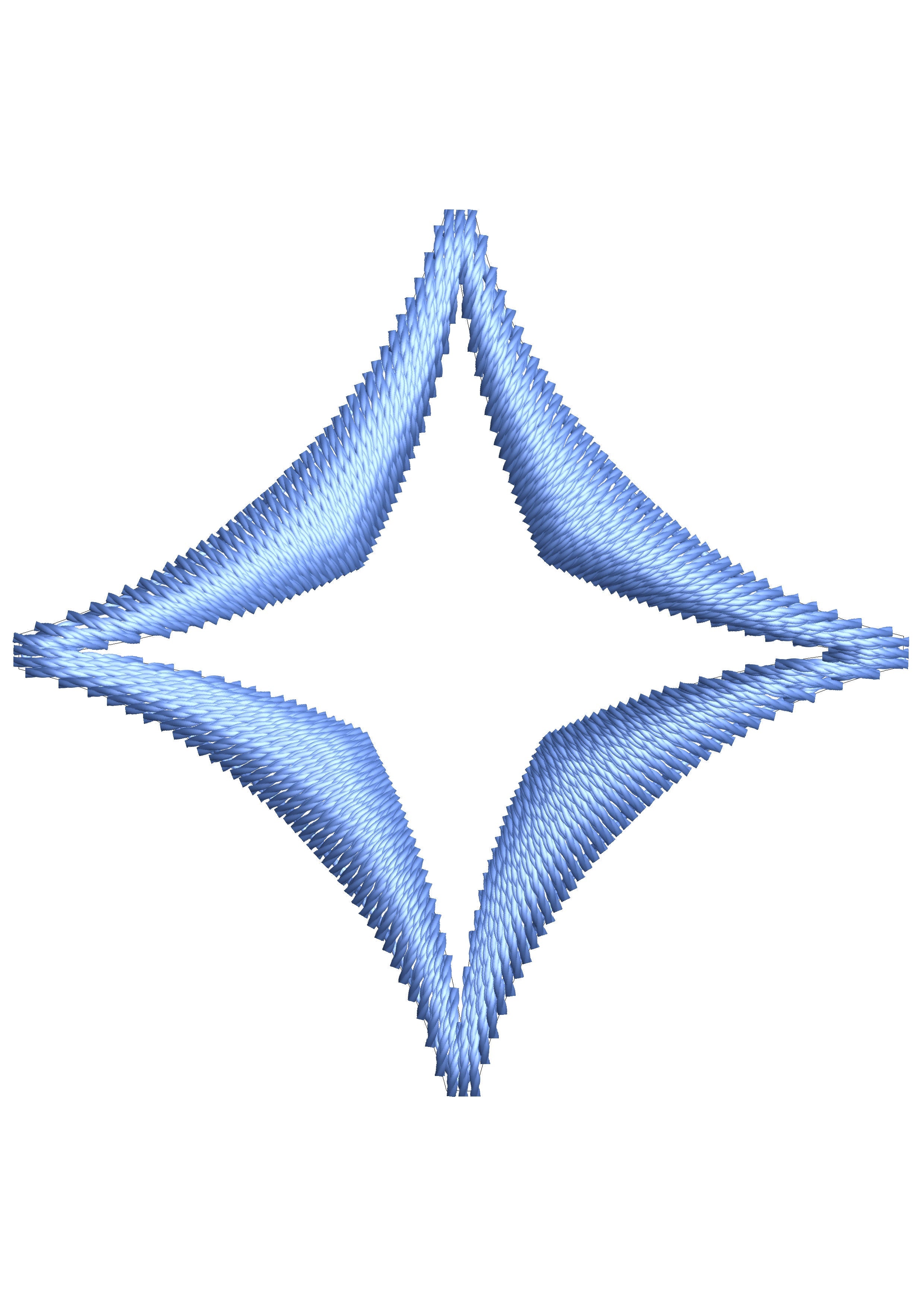 Star Embroidery Design