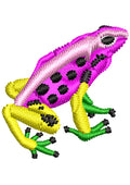 Bravo Frog Beauty Colour Embroidery Design