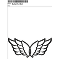 Butterfly I Embroidery Design