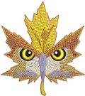 Leaf Embroidery Design
