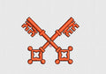 Keys Embroidery Design