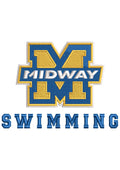 Midway Swimming Embroidery Design