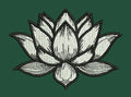 White Flower Embroidery Design