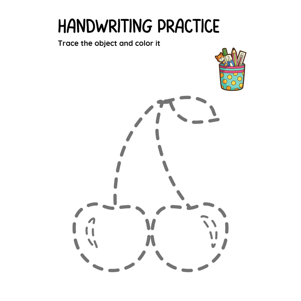 Trace and Color Mini Workbook