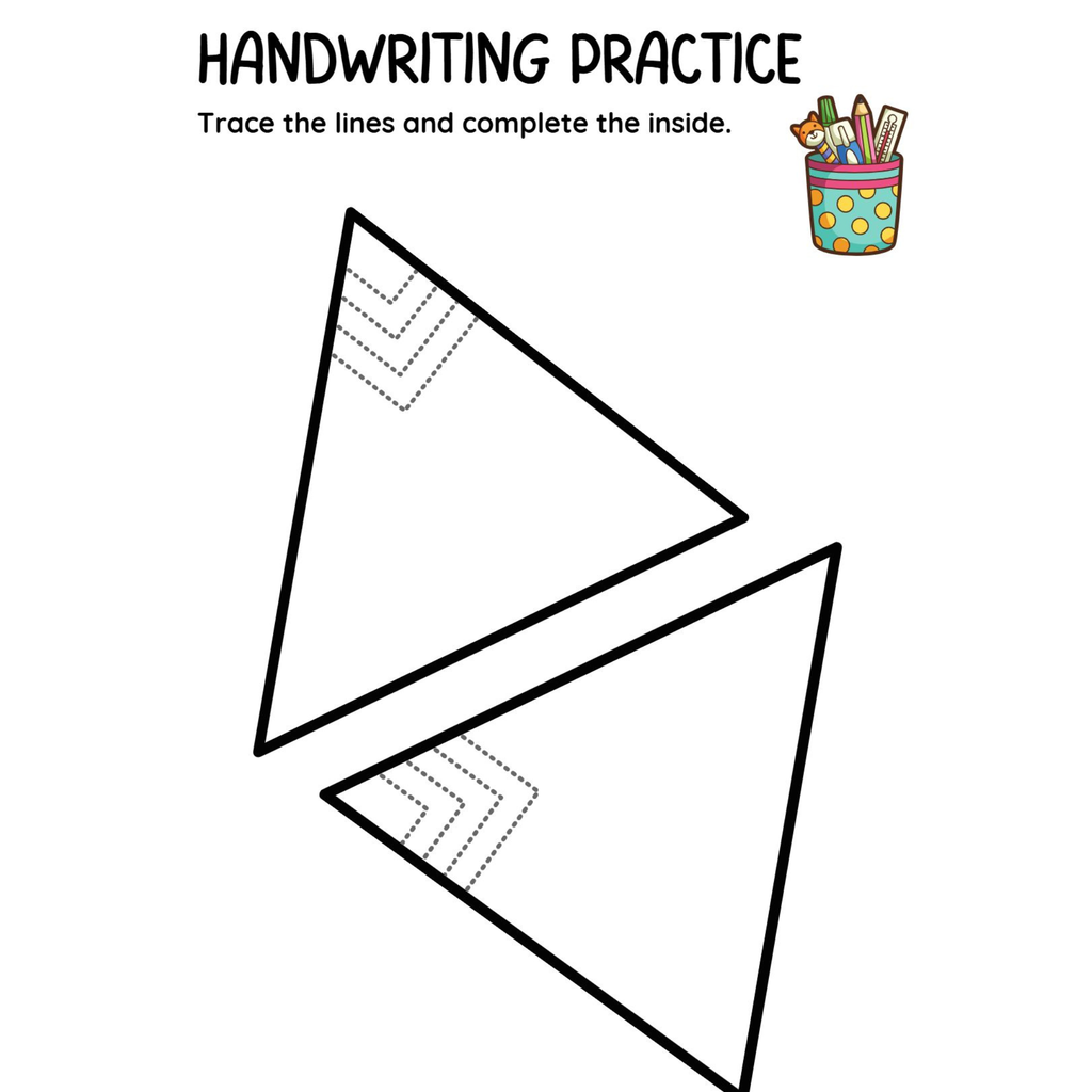 Trace the Lines Complete the Picture Workbook