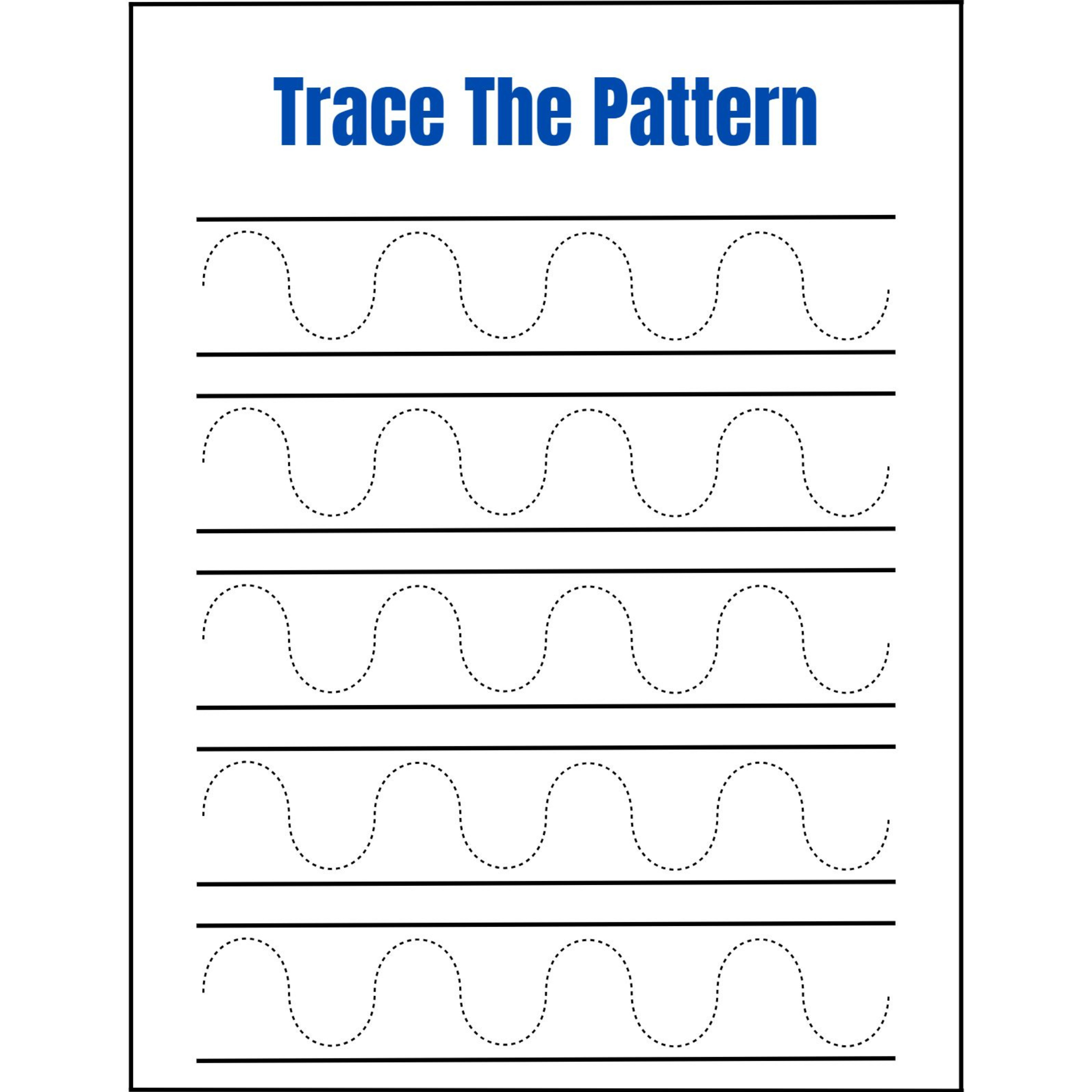 Trace the Number Workbook