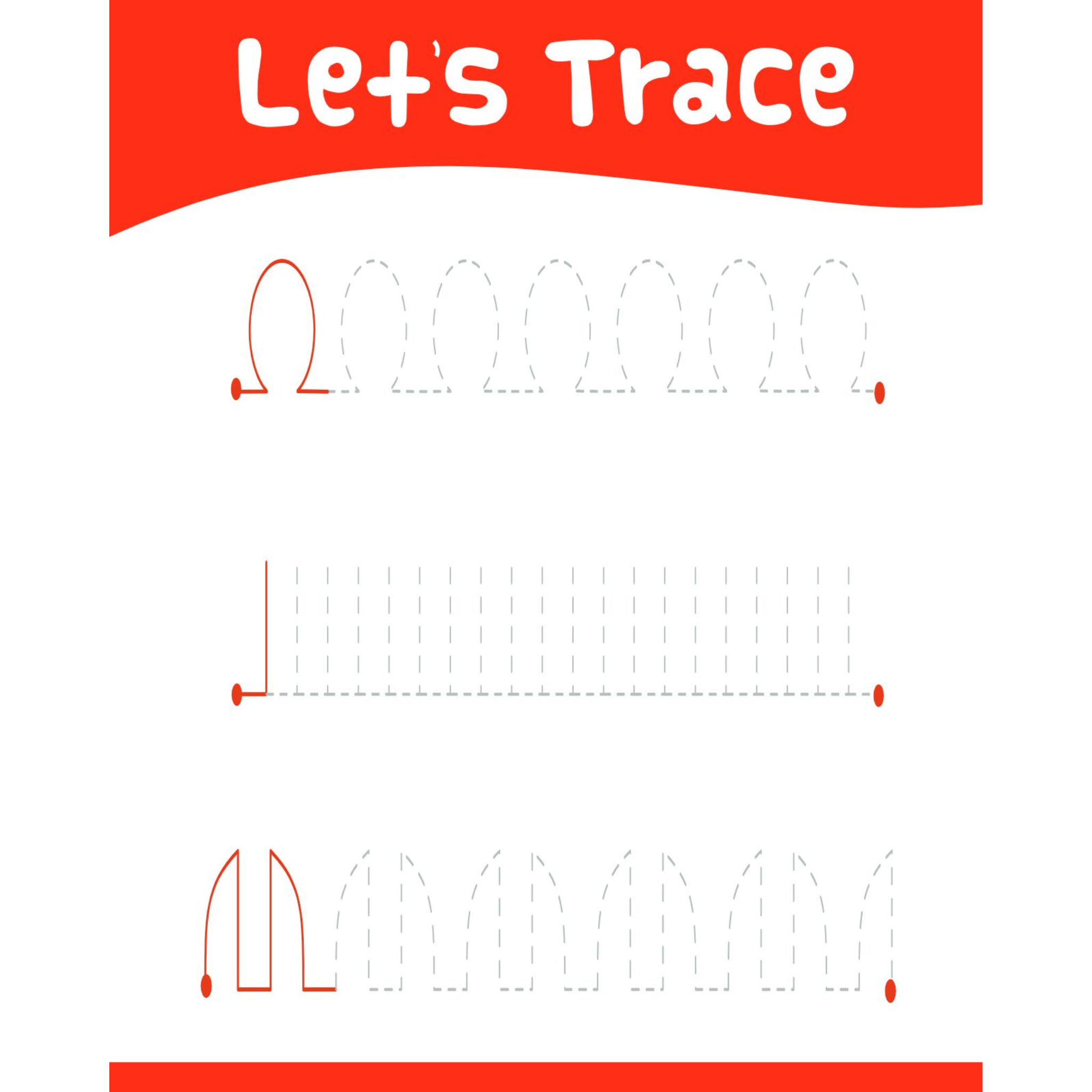 Tracing Shapes Alphabet Numbers Workbook