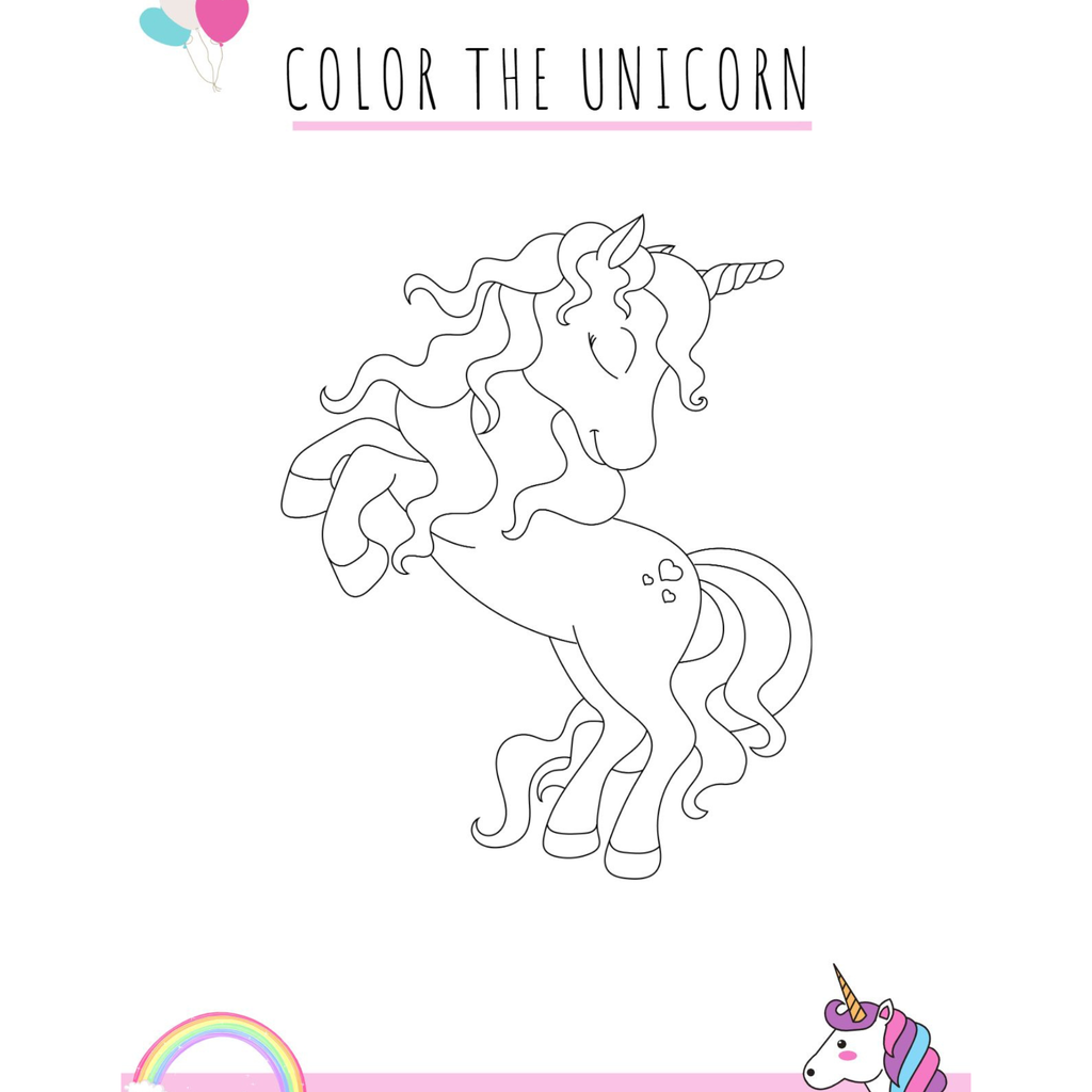 Unicorn Games Activity Pack