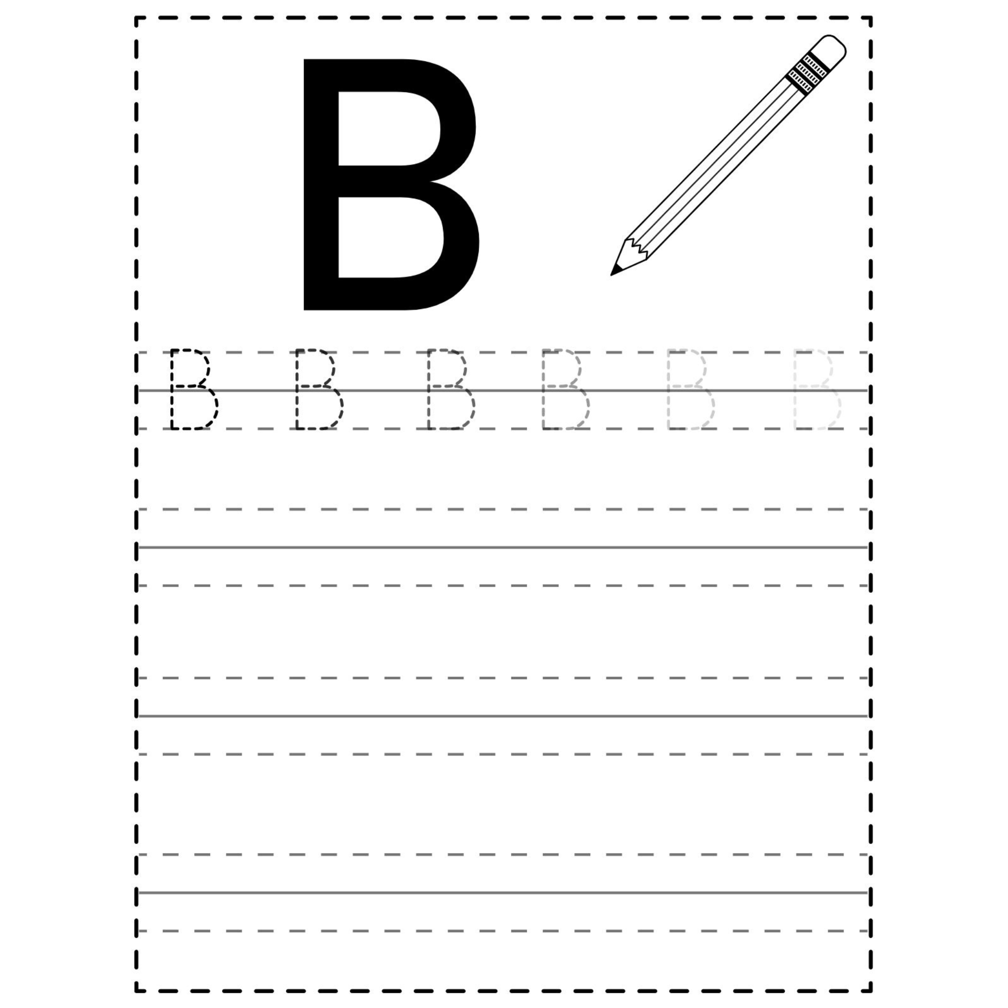 Uppercase Lowercase Letter Tracing Book