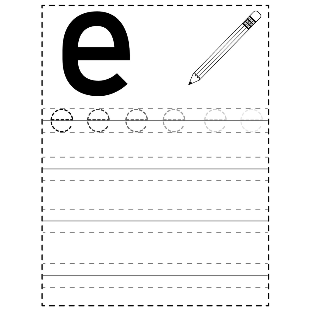 Uppercase Lowercase Letter Tracing Book