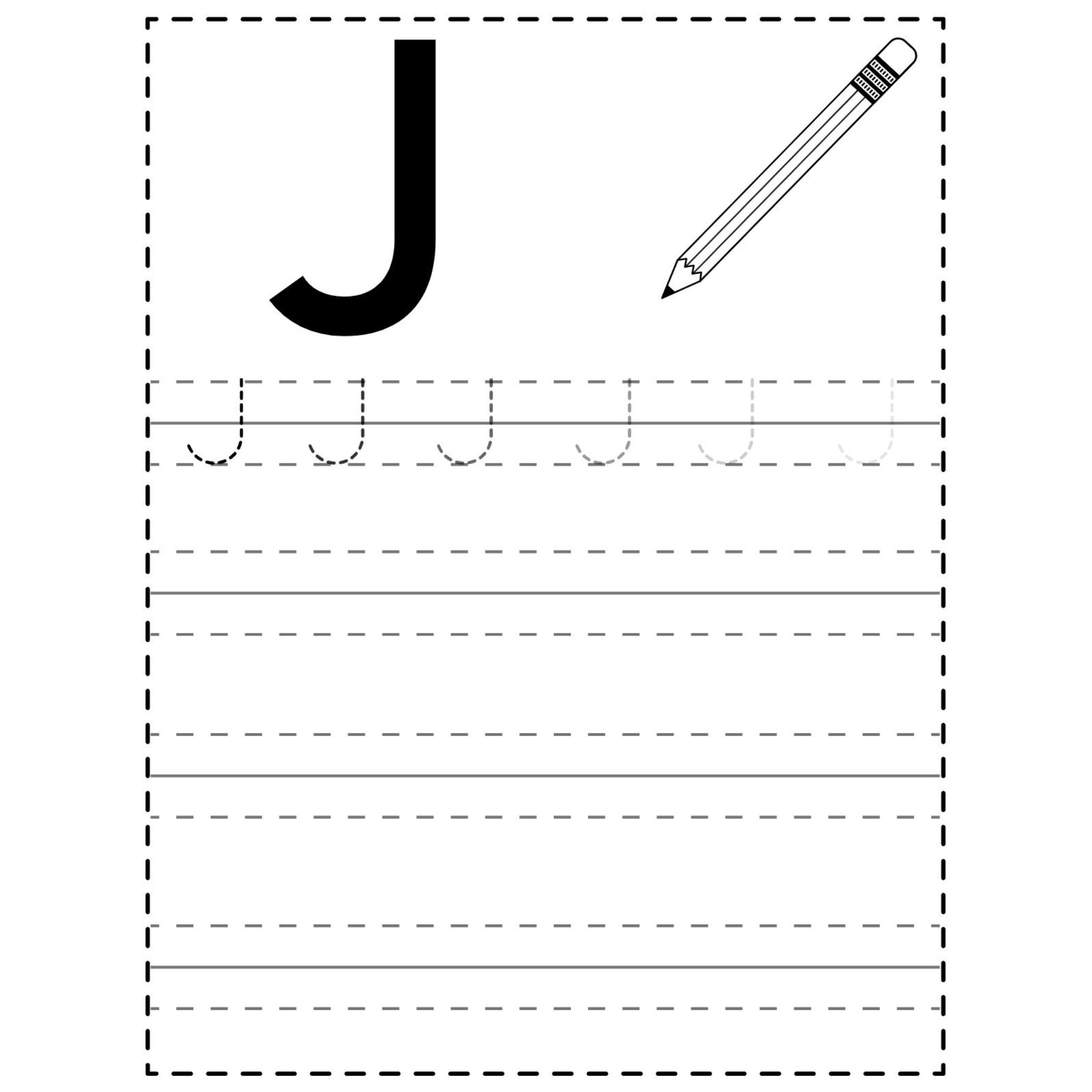 Uppercase Lowercase Letter Tracing Book